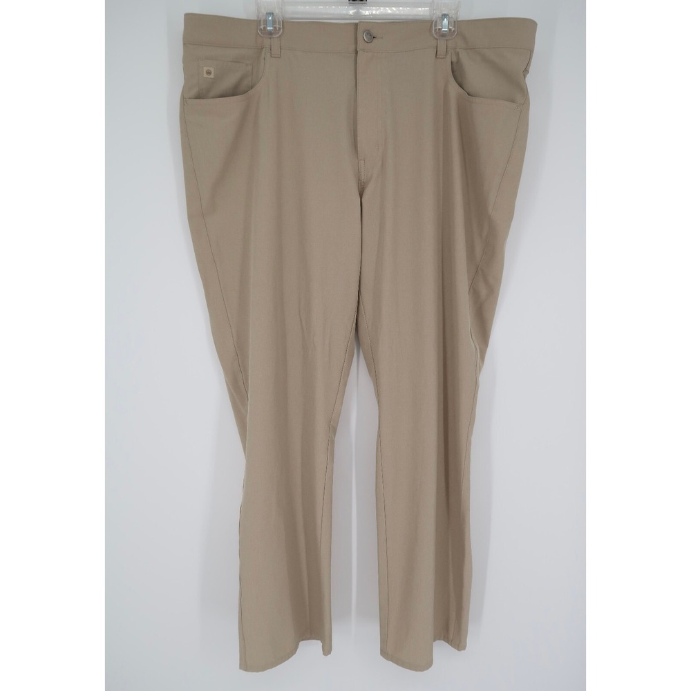 Peter Millar Crown Sport Jackson Performance Five Pocket Pants Khaki‎ Mens 40x30